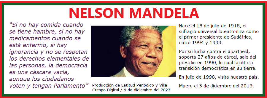 NELSON MANDELA